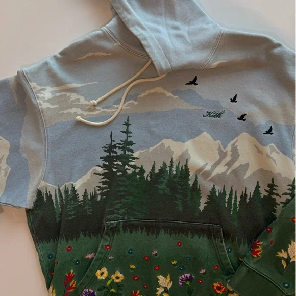 Kith Light Blue Hoodie - Picture 5 of 6